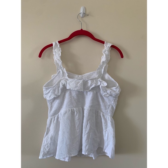 NWOT Old Navy Ruffle Ruched Top - Picture 3 of 5